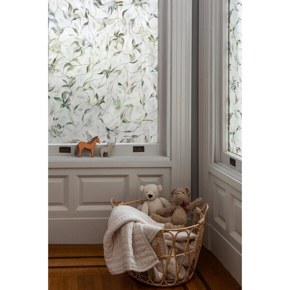 Artscape Flight | Privacy Window Film with Vibrant Colored Pattern | Non-Adhesiv - Picture 2 of 3